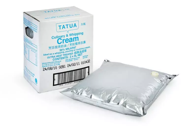 Kem sữa Tatua 38% béo 5L/20L