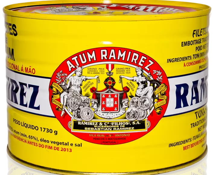 Phi lê cá ngừ ngâm dầu Ramirez 1.73g