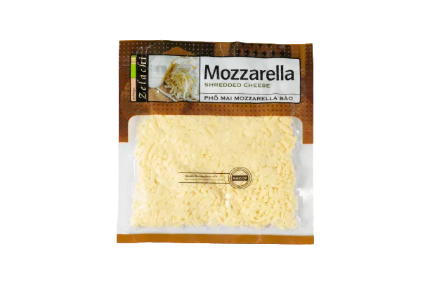 phô mai tự nhiên Mozzarella bào