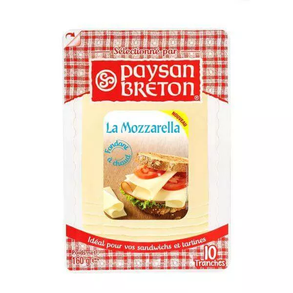 Mozzarella dạng miếng của Paysan Breton 