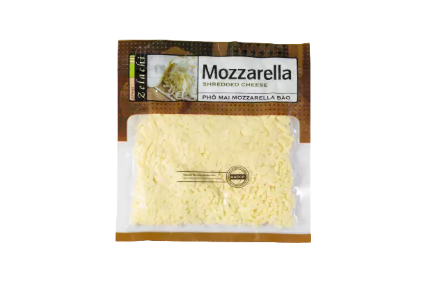 Phô mai Mozzarella dạng bào sợi của thương hiệu Bottega Zelachi 